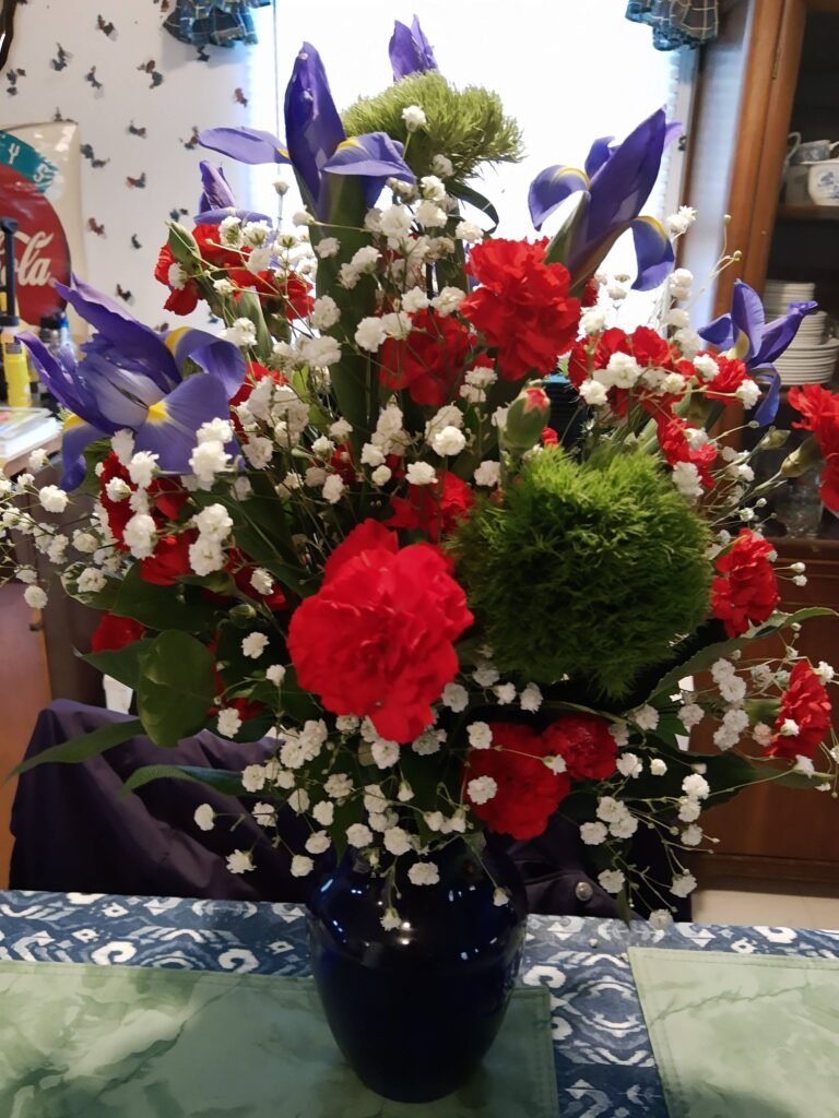 Medium vase arrangement 3